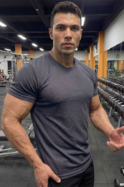 Veleno تي شيرت رياضي مدخن للرجال سريع الجفاف مصنوع من قماش يسمح بالتهوية ويمت...