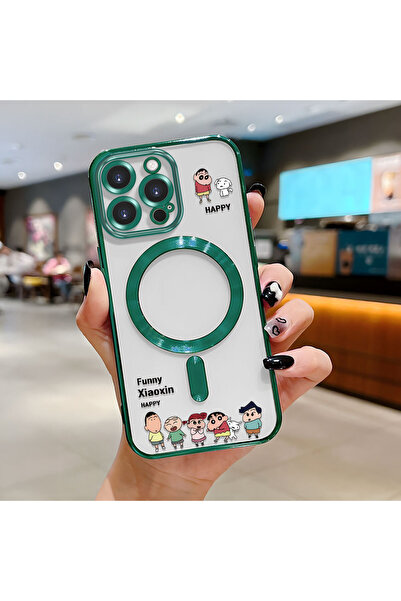 Hontinga حافظة هاتف لاسلكية من السيليكون الناعم الشفاف متوافقة مع هاتف iPhone...