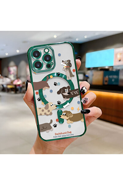 Hontinga حافظة هاتف لاسلكية من السيليكون الناعم الشفاف متوافقة مع هاتف iPhone...