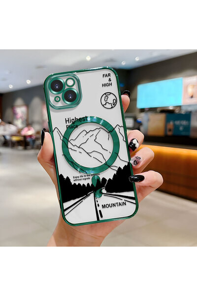 Hontinga حافظة هاتف لاسلكية من السيليكون الناعم الشفاف متوافقة مع هاتف iPhone...