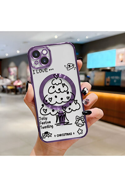 Hontinga حافظة هاتف لاسلكية من السيليكون الناعم الشفاف متوافقة مع هاتف iPhone...