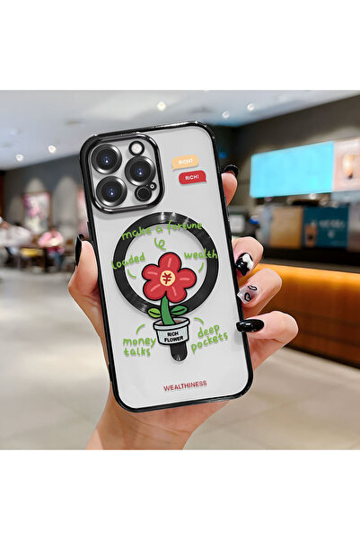 Hontinga حافظة هاتف لاسلكية من السيليكون الناعم الشفاف متوافقة مع هاتف iPhone...