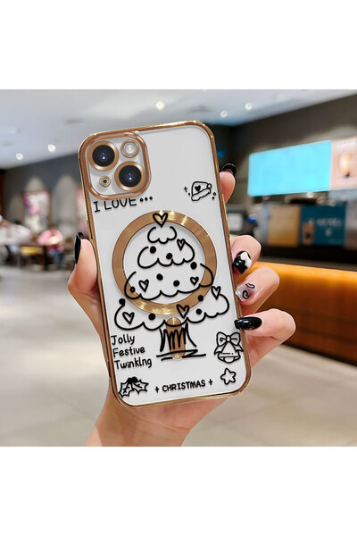 Hontinga حافظة هاتف لاسلكية من السيليكون الناعم الشفاف متوافقة مع هاتف iPhone...