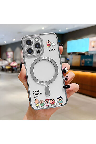 Hontinga حافظة هاتف لاسلكية من السيليكون الناعم الشفاف متوافقة مع هاتف iPhone...