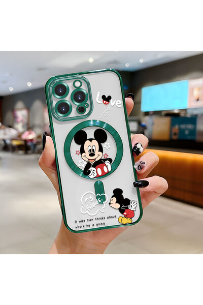 Hontinga حافظة هاتف لاسلكية من السيليكون الناعم الشفاف متوافقة مع هاتف iPhone...