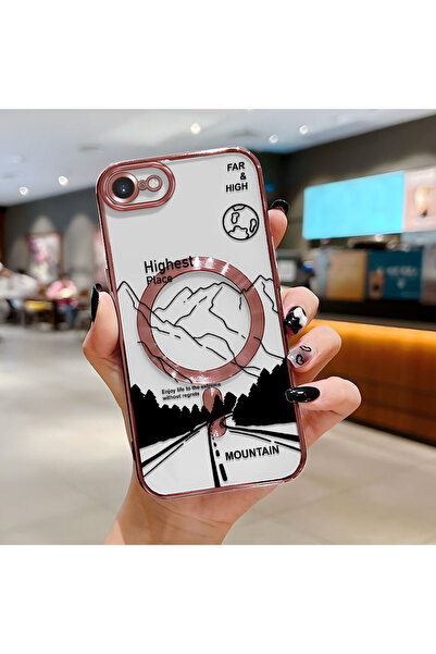 Hontinga حافظة هاتف لاسلكية من السيليكون الناعم الشفاف متوافقة مع هاتف iPhone...