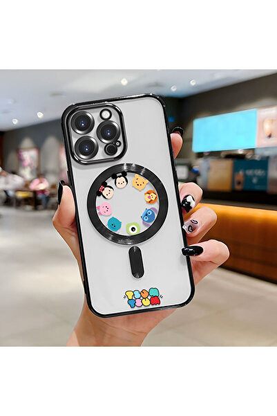 Hontinga حافظة هاتف لاسلكية من السيليكون الناعم الشفاف متوافقة مع هاتف iPhone...