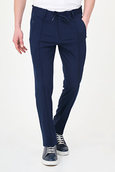 Mcr Düz Super Slim Fit Drawstring Elastic Waist Pocket g Invisible Zipper I M...