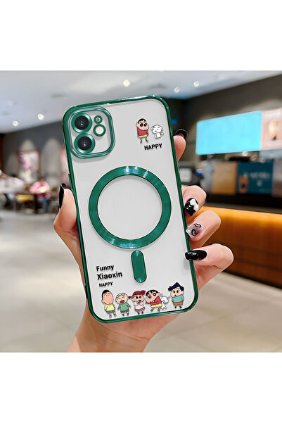 Hontinga حافظة هاتف لاسلكية من السيليكون الناعم الشفاف متوافقة مع هاتف iPhone...