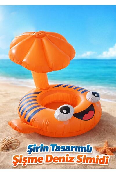 Saule Çocuk Bebek Deniz Simiti Yüzme Deniz Malzemesi Çocuk Simiti Oturaklı