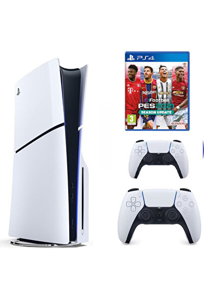 Sony Playstation 5 slim Cdli versiyon + 2.kol Dualsense + Pes21 ( İthalatçı G...