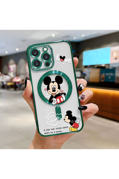 Hontinga حافظة هاتف لاسلكية من السيليكون الناعم الشفاف متوافقة مع هاتف iPhone...