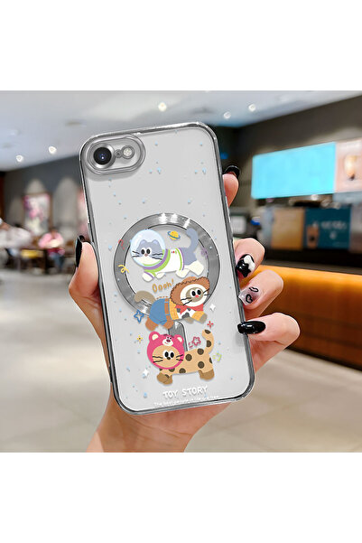 Hontinga حافظة هاتف لاسلكية من السيليكون الناعم الشفاف متوافقة مع هاتف iPhone...