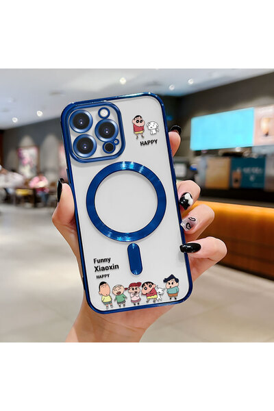 Hontinga iPhone 14 Pro Compatible Transparent Soft Silicone Magsafe Wireless ...