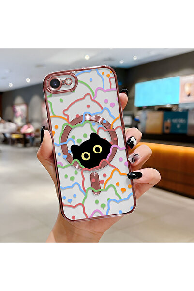 Hontinga حافظة هاتف لاسلكية من السيليكون الناعم الشفاف متوافقة مع هاتف iPhone...