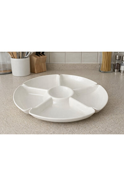 Alika Tekstil ve Ev Gereçleri 6 Bölmeli Çerez ve Kahvaltılık