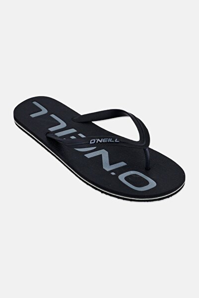 O'Neill شبشب رجالي سهل الارتداء بشعار العلامة التجارية، أسود
