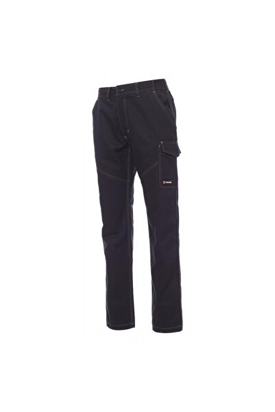 PAYPER Worker Waist Pants, Season All Seasons, Navy Blue, Size M M