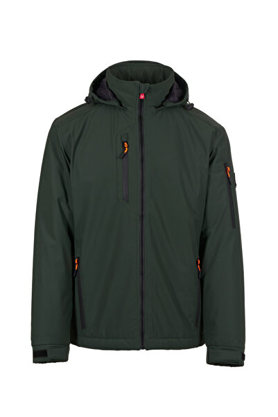 PAYPER Creek Ultralite Pad Winter Softshell Jacket for AI2, Forest Green/Blac...