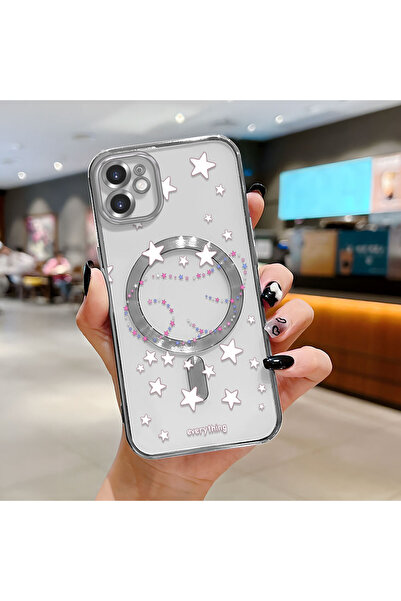 Hontinga حافظة هاتف لاسلكية من السيليكون الناعم الشفاف متوافقة مع هاتف iPhone...