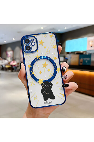 Hontinga حافظة لاسلكية من السيليكون الناعم الشفاف متوافقة مع هاتف iPhone 11 ب...