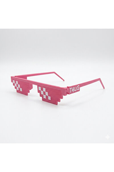 multiogz 😎   Thug Life Pixel Glasses 3D Printing Funny Party Glasses Cosplay...