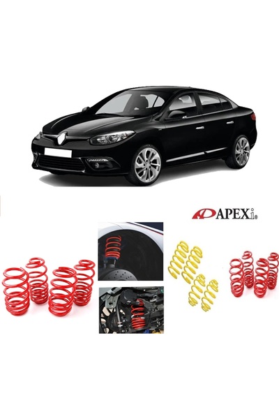 X POWER TUNİNG RENAULT FLUANCE 2009.2017 APEXİ 3.5 CM SPOR YAY