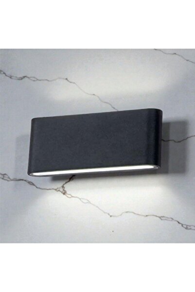 Luxera Lighting Aplica LED de exterior extra-plata Long, 24W=160W, 3000K, lum...