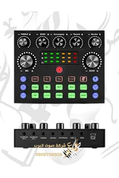 F4A USB Sound Card: V 8 Black