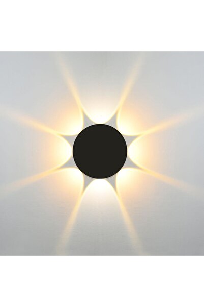DELIGHT Meteor Wall Light 8W, 3000k, Warm Light IP65