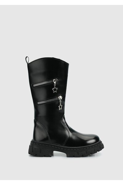 Kiddo Black Girl's Boots