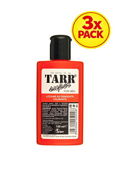 Tarr 3x PACK aftershave lotion 150ml