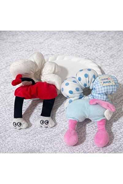 EMKSHOP Cute Friends Double Figured Hair Clip Set (Large Size)