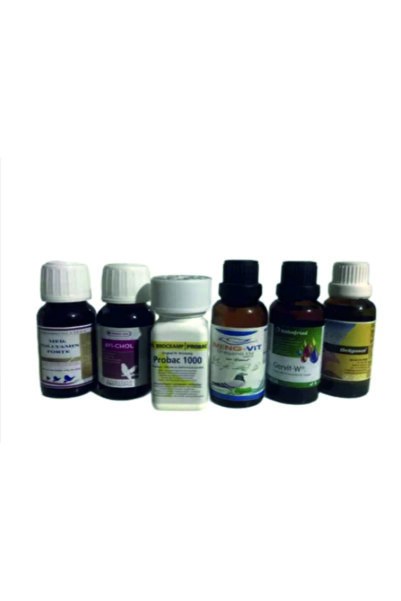 Röhnfried en iyi kuş sağlık seti 6 lı 30 ml