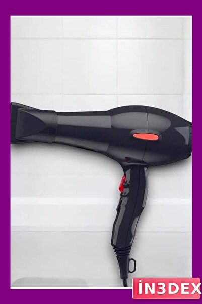 İN3DEX 2200 Watt Powerful Hair Dryer with Two Speed Settings