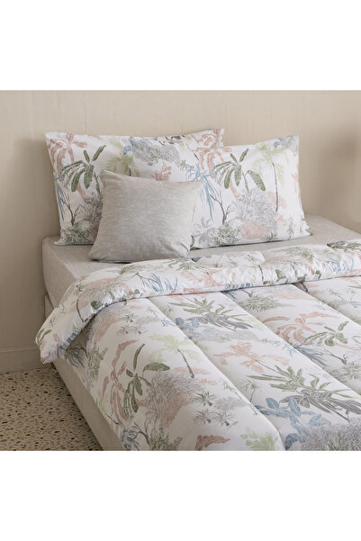 Home Box Valencia Arvika 5-Piece BIAB Printed Cotton Twin Comforter Set - 160...