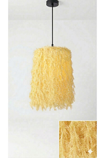 My Family Egzotik Saçaklı İp Avize Bohem Tasarım Püsküllü İp Avize-Dekoratif ...