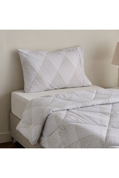 Home Box Malta Cara 2-Piece Printed Cotton Single Comforter Set - 135x220 cm