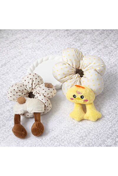 EMKSHOP Cute Friends Double Figured Hair Clip Set (Large Size)