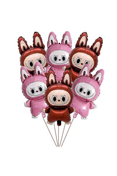 Ropet Set 6 Balone folie Labubu, 30 cm