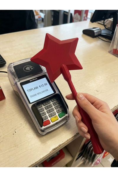 ENC Tasarım Sihirli Değnek Kart Tutucu – Temassız Ödeme POS Kartlık