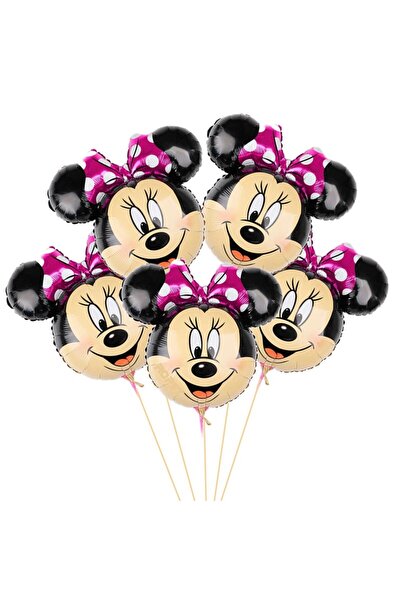 Ropet Set 5 Balone folie Minnie Mouse, 30 cm