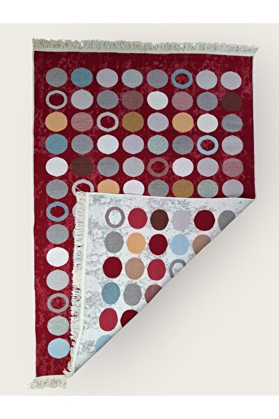 stay with love Kilim Çift Taraflı Kullanılabilir Çamaşır Makinesinde Yıkanabi...