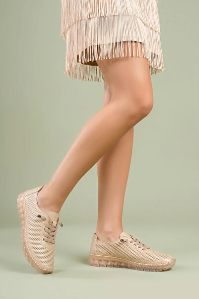 ANALİN SHOES Γυναικεία παπούτσια casual από γνήσιο δέρμα