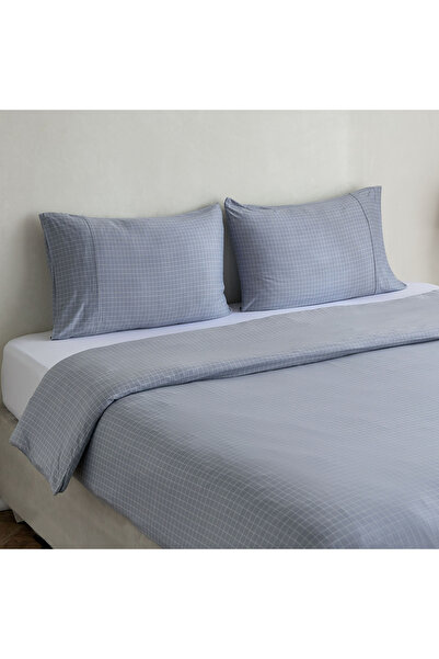 Home Box Ferum 3-Piece Microfiber Queen King Duvet Cover Set - 220x220 cm