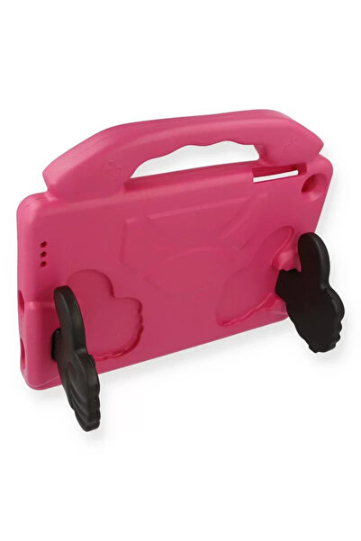 Epilons حافظة جالاكسي تاب A9 مثل حامل الجهاز اللوحي من السيليكون - وردي