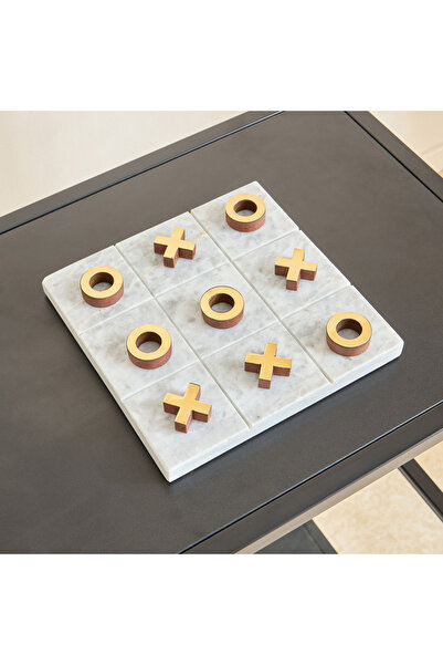 Home Box لعبة ستافورد ليف ماربل تيك تاك تو - 15 × 15 × 2.5 سم