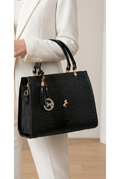 eflanmoda Miami Polo 7-Compartment Women's Handbag and Shoulder Bag