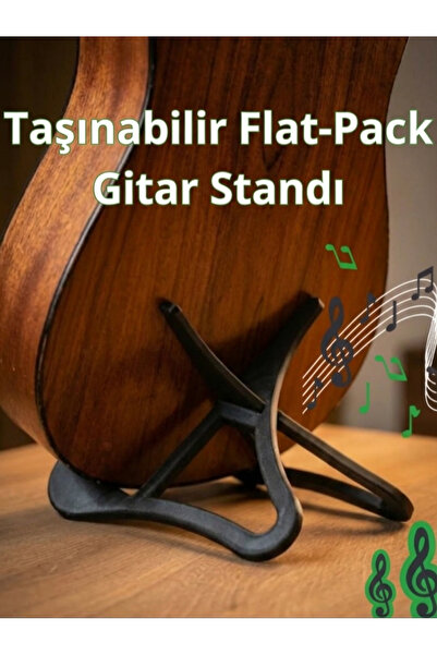 Markasız ucuz Taşınabilir Portatif Gitar Standı Katlanabilir - Akustik Klasik...