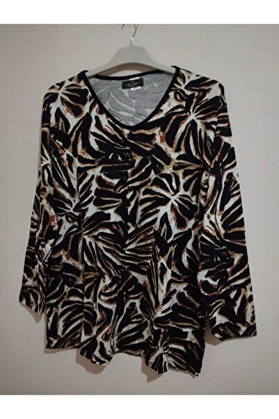 anne moda ankara Full Summer Long Sleeve 95% Viscose Anti-Sweat Blouse